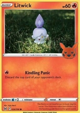 Lost Origin Litwick #24/196 Trick or Trade